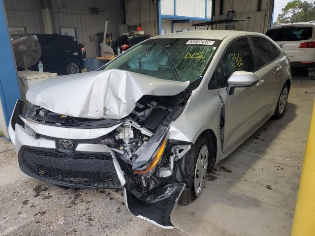 Photo 2 from auction – 2021 TOYOTA COROLLA LE with VIN 5YFEPMAE8MP196123