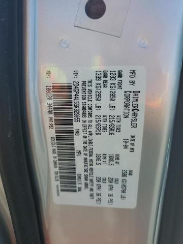 Photo 10 from auction – 2005 DODGE GRAND CARA with VIN 2D4GP44L55R329055