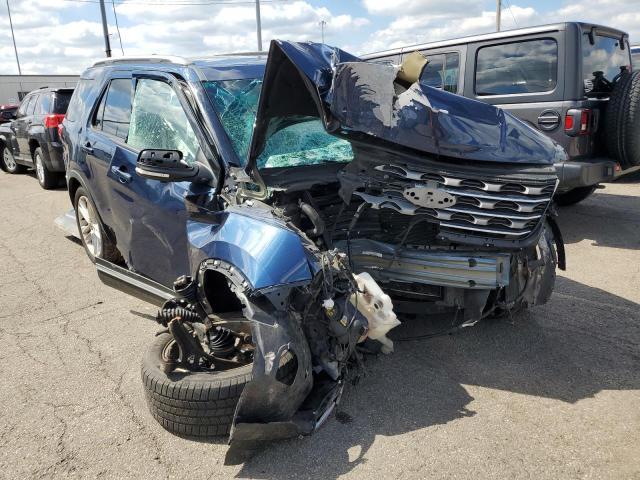 FORD EXPLORER X 2016 with VIN 1FM5K8D86GGC03518 - Photo from auction