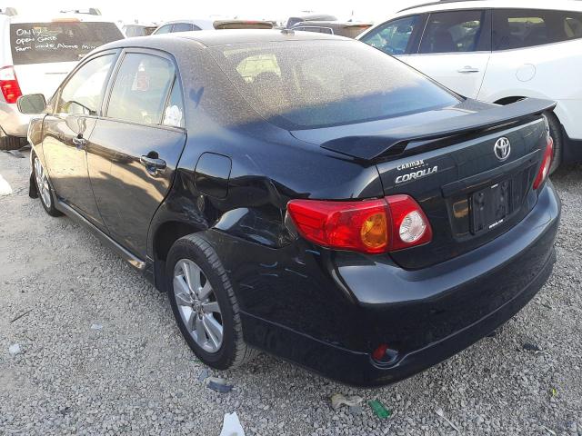 Photo 3 from auction – 2009 TOYOTA COROLLA BA with VIN 1NXBU40E59Z121785
