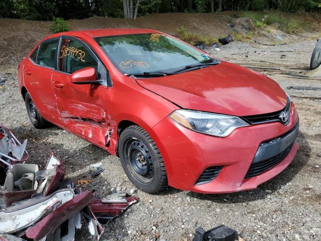 TOYOTA COROLLA L 2014 with VIN 5YFBURHE1EP120971 - Photo from auction