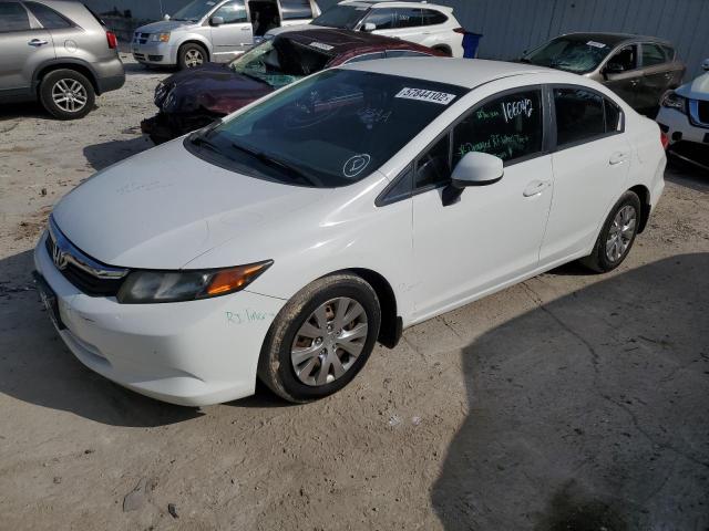 Photo 2 from auction – 2012 HONDA CIVIC LX with VIN 2HGFB2F55CH564201
