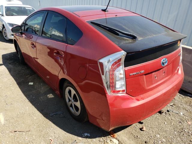 Photo 3 from auction – 2014 TOYOTA PRIUS with VIN JTDKN3DU6E1808170