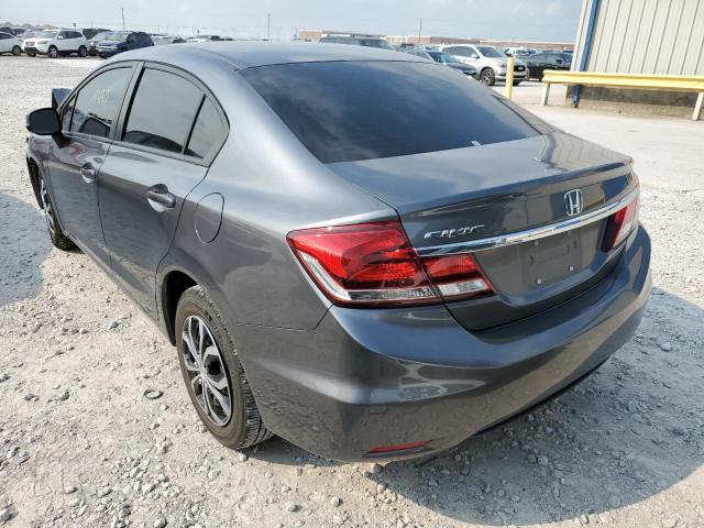Photo 3 from auction – 2013 HONDA CIVIC LX with VIN 19XFB2F53DE274311