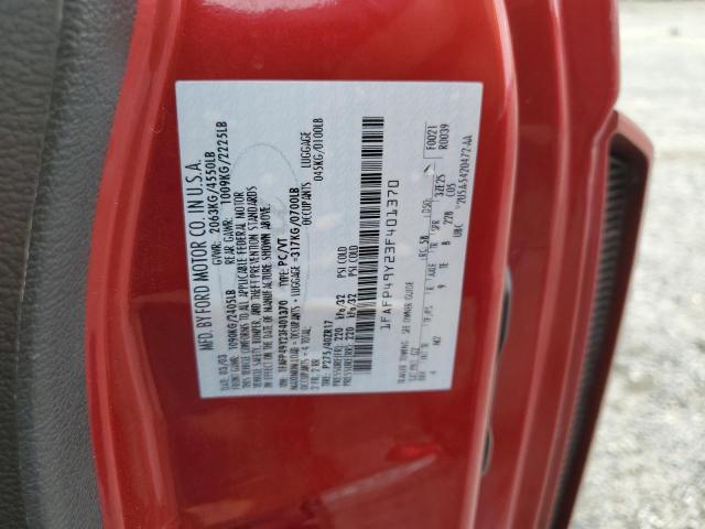 Photo 10 from auction – 2003 FORD MUSTANG CO with VIN 1FAFP49Y23F401370
