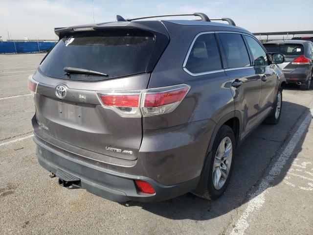 Photo 4 from auction – 2015 TOYOTA HIGHLANDER with VIN 5TDDKRFH7FS186154