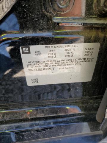 Photo 10 from auction – 2010 CADILLAC CTS with VIN 1G6DE5EG6A0132576