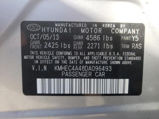 Photo 10 from auction – 2013 HYUNDAI SONATA HYB with VIN KMHEC4A48DA096493