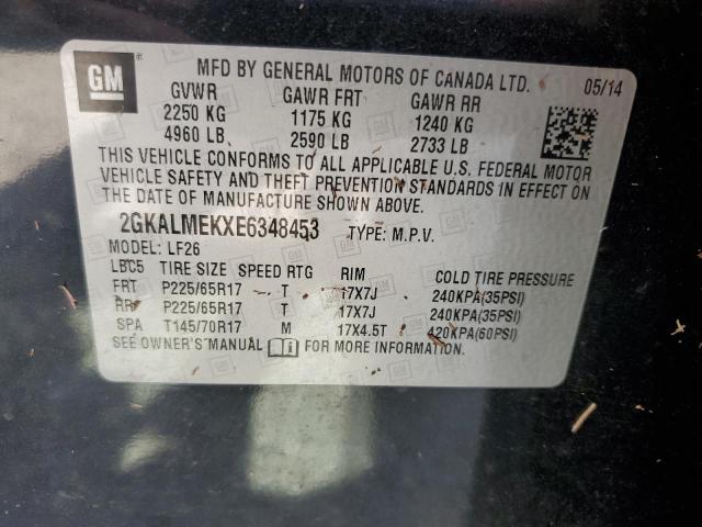 Foto 10 de la subasta – 2014 GMC TERRAIN SL con VIN 2GKALMEKXE6348453