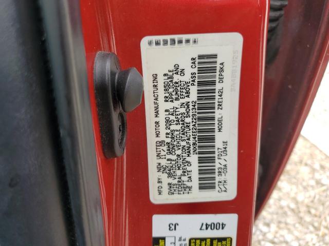 Photo 10 from auction – 2010 TOYOTA COROLLA BA with VIN 1NXBU4EE2AZ291342