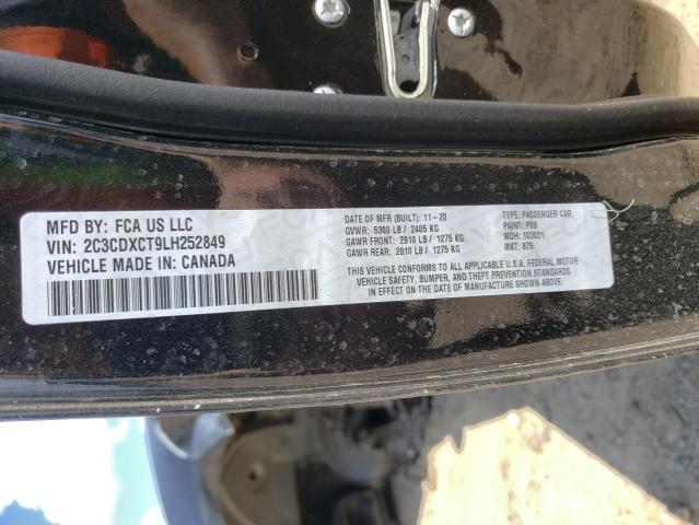 Photo 10 from auction – 2020 DODGE CHARGER R/ with VIN 2C3CDXCT9LH252849