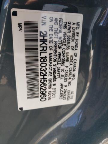 Photo 10 from auction – 2002 HONDA ODYSSEY EX with VIN 2HKRL18032H562960