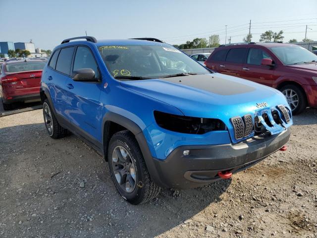 JEEP CHEROKEE T 2019 with VIN 1C4PJMBX0KD122527 - Photo from auction