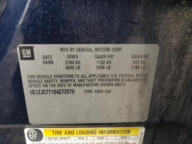 Photo 10 from auction – 2008 CHEVROLET MALIBU 2LT with VIN 1G1ZJ577184272879