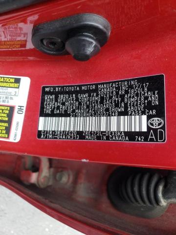 Photo 10 from auction – 2018 TOYOTA COROLLA L with VIN 2T1BURHE5JC037148
