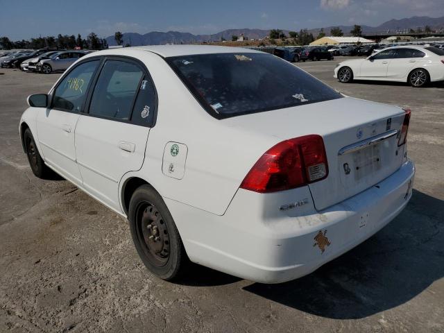 Photo 3 from auction – 2003 HONDA CIVIC EX with VIN 2HGES26783H617261