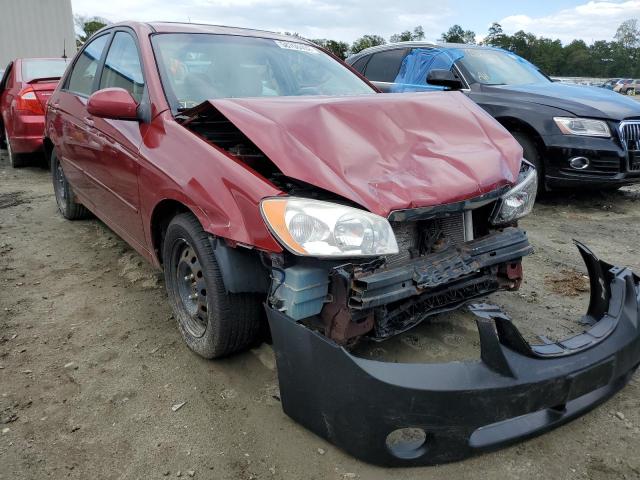KIA SPECTRA LX 2006 with VIN KNAFE121065252086 - Photo from auction