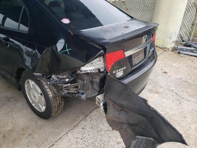 Photo 9 from auction – 2010 HONDA CIVIC HYBR with VIN JHMFA3F20AS000280