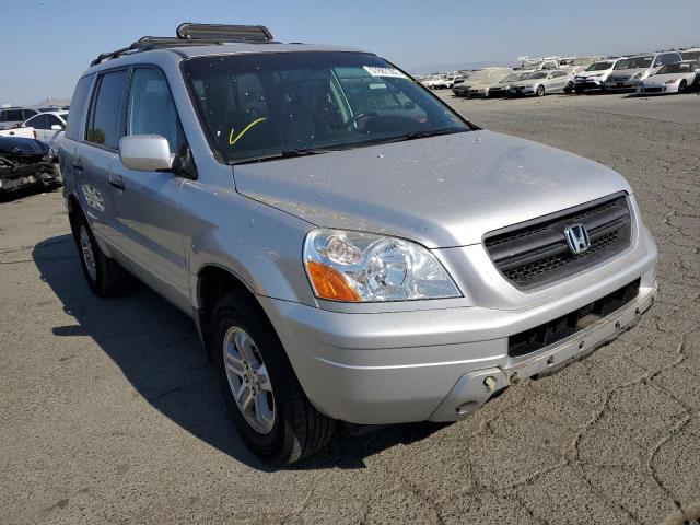 HONDA PILOT EXL 2005 with VIN 2HKYF18675H521663 - Photo from auction