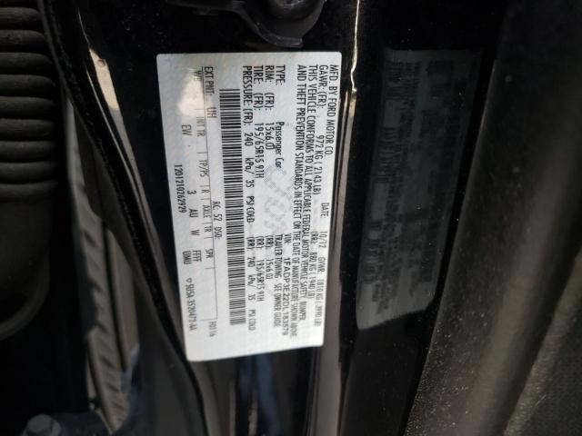 Photo 10 from auction – 2013 FORD FOCUS S with VIN 1FADP3E22DL183579
