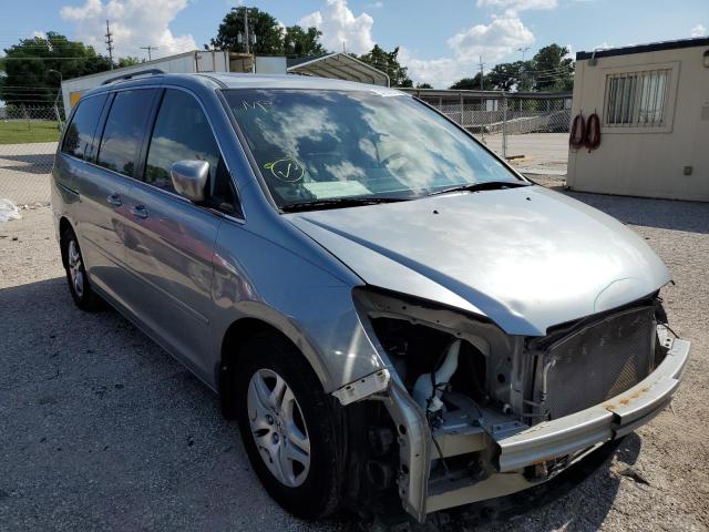 HONDA ODYSSEY EX 2007 with VIN 5FNRL38697B111196 - Photo from auction