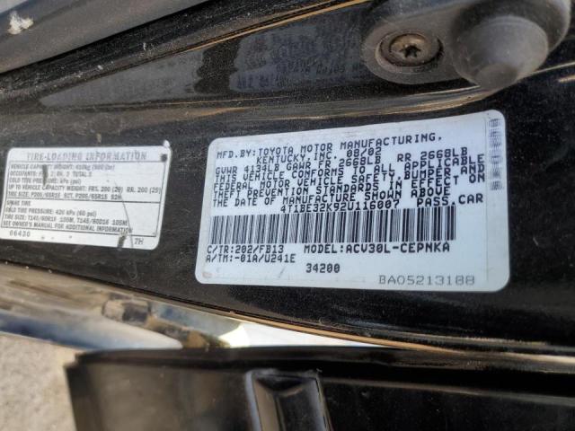 Photo 10 from auction – 2002 TOYOTA CAMRY LE with VIN 4T1BE32K92U116007