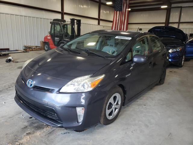 Фото 2 с аукциона – 2015 TOYOTA PRIUS с VIN JTDKN3DU2F0400191