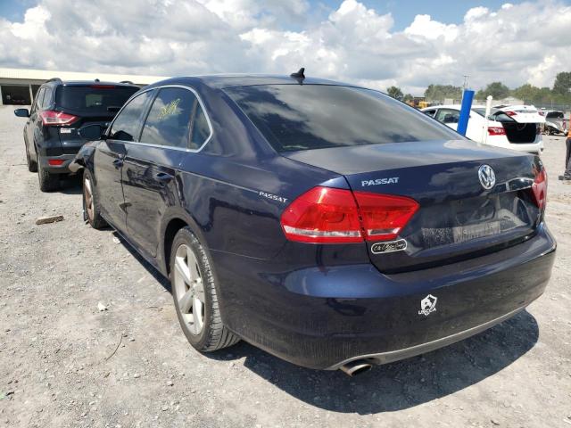 Photo 3 from auction – 2012 VOLKSWAGEN PASSAT SE with VIN 1VWBH7A30CC026293