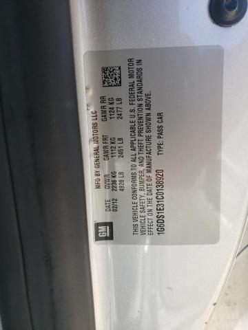 Photo 10 from auction – 2012 CADILLAC CTS PREMIU with VIN 1G6DS1E31C0138920