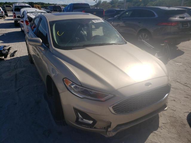 FORD FUSION TIT 2019 with VIN 3FA6P0D95KR124286 - Photo from auction