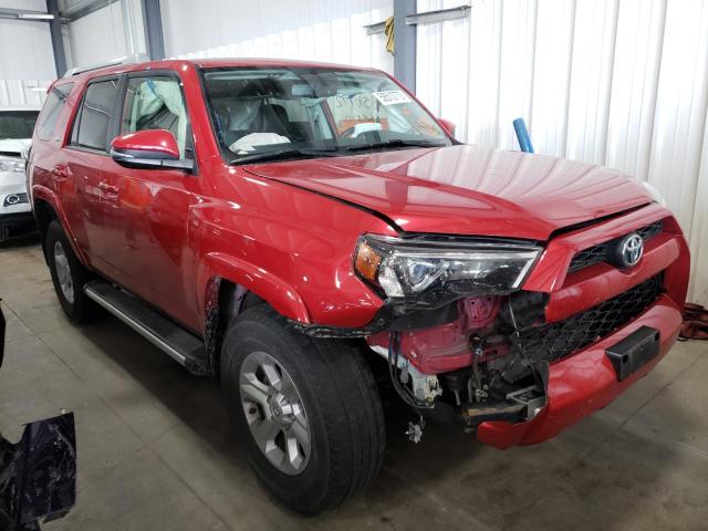 TOYOTA 4RUNNER SR 2016 with VIN JTEBU5JR2G5277779 - Photo from auction