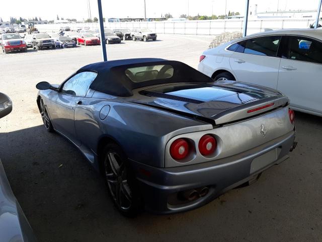 Photo 3 from auction – 2002 FERRARI 360 SPIDER with VIN ZFFYT53AX20128083