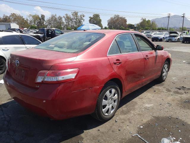 Photo 4 from auction – 2011 TOYOTA CAMRY BASE with VIN 4T1BF3EK9BU661990