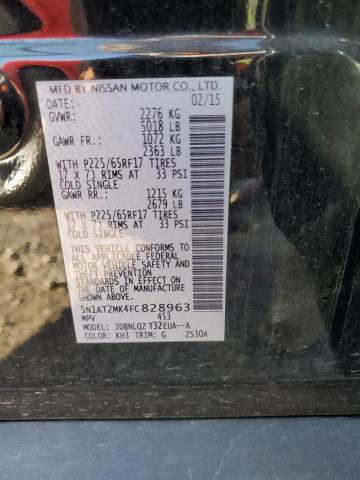 Photo 10 from auction – 2015 NISSAN ROGUE S with VIN 5N1AT2MK4FC828963