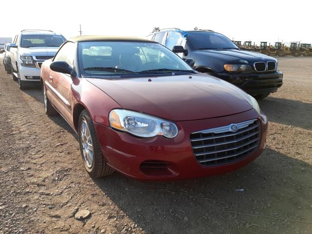 CHRYSLER SEBRING LI 2005 with VIN 1C3EL65R35N579992 - Photo from auction
