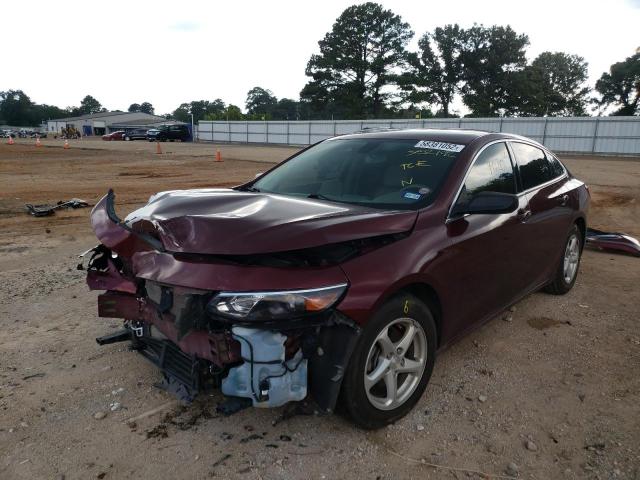 Photo 2 from auction – 2016 CHEVROLET MALIBU LS with VIN 1G1ZB5ST1GF302192