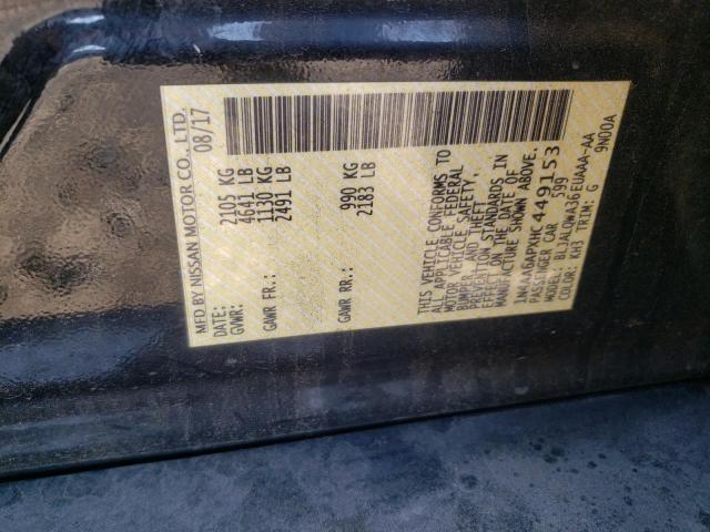Photo 10 from auction – 2017 NISSAN MAXIMA 3.5 with VIN 1N4AA6APXHC449153