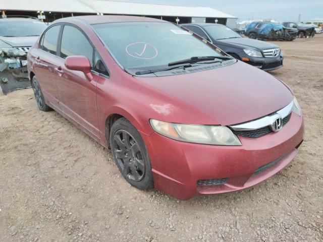 HONDA CIVIC LX 2010 with VIN 19XFA1F54AE003248 - Photo from auction