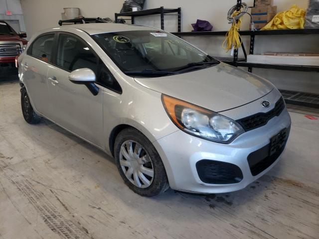 KIA RIO LX 2012 with VIN KNADM5A37C6014844 - Photo from auction