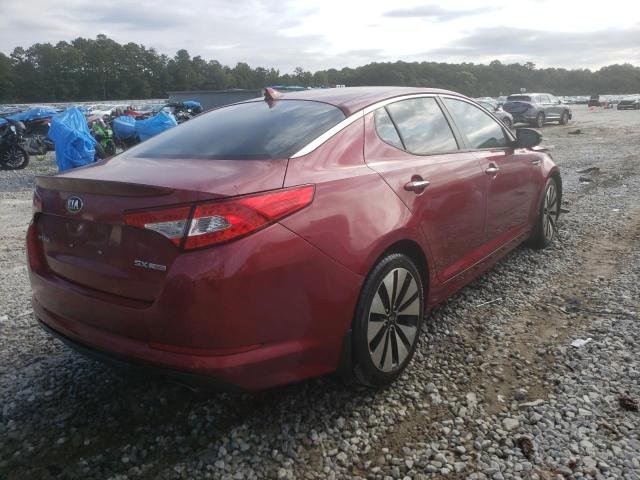 Photo 4 from auction – 2013 KIA OPTIMA SX with VIN 5XXGR4A68DG140106