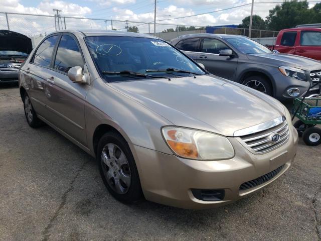 KIA SPECTRA EX 2007 with VIN KNAFE121675420900 - Photo from auction