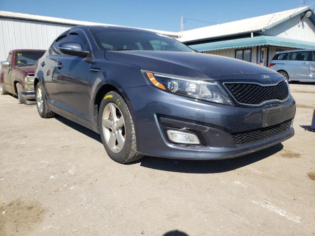 KIA OPTIMA LX 2015 with VIN 5XXGM4A7XFG479427 - Photo from auction