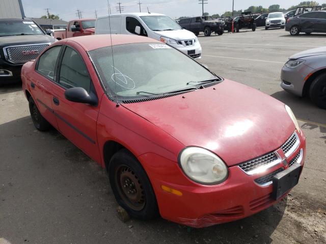 DODGE NEON BASE 2004 with VIN 1B3ES26C24D564424 - Photo from auction