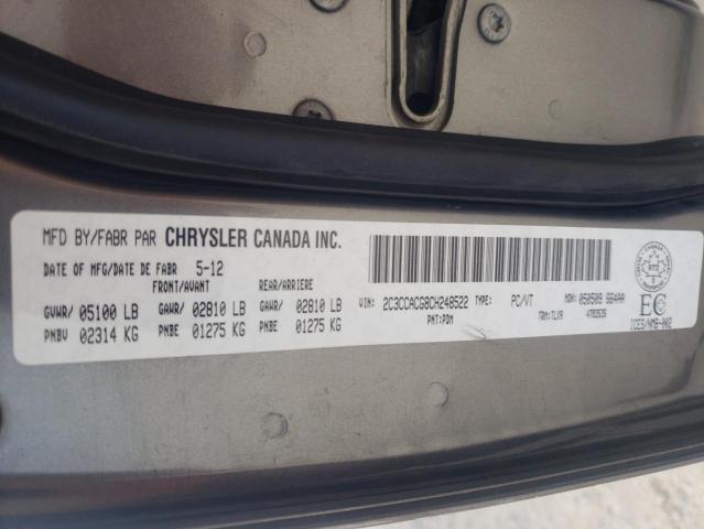 Photo 10 from auction – 2012 CHRYSLER 300 LIMITE with VIN 2C3CCACG8CH248522