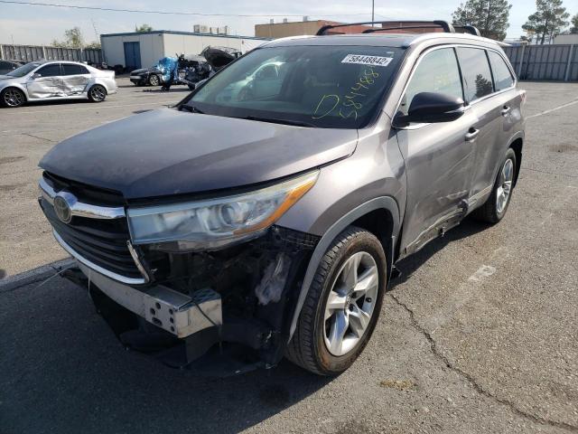 Photo 2 from auction – 2015 TOYOTA HIGHLANDER with VIN 5TDDKRFH7FS186154