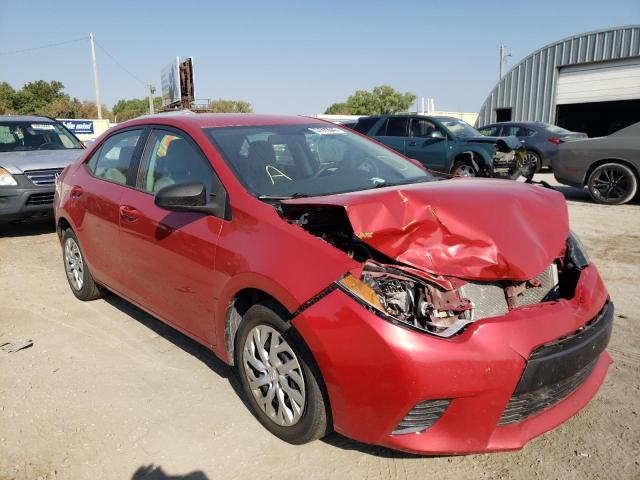TOYOTA COROLLA L 2016 with VIN 5YFBURHE6GP433887 - Photo from auction