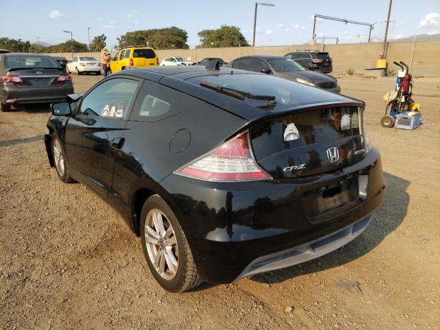 Photo 3 from auction – 2011 HONDA CR-Z EX with VIN JHMZF1D66BS009642