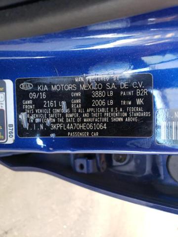 Photo 10 from auction – 2017 KIA FORTE LX with VIN 3KPFL4A70HE061064