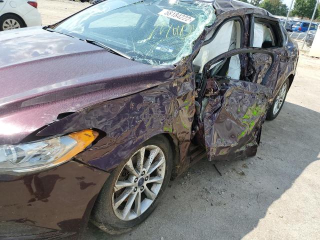 Photo 9 from auction – 2017 FORD FUSION SE with VIN 3FA6P0H72HR102523