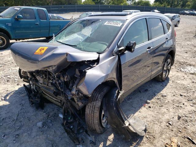Photo 2 from auction – 2016 HONDA CR-V TOURI with VIN 5J6RM3H98GL013422